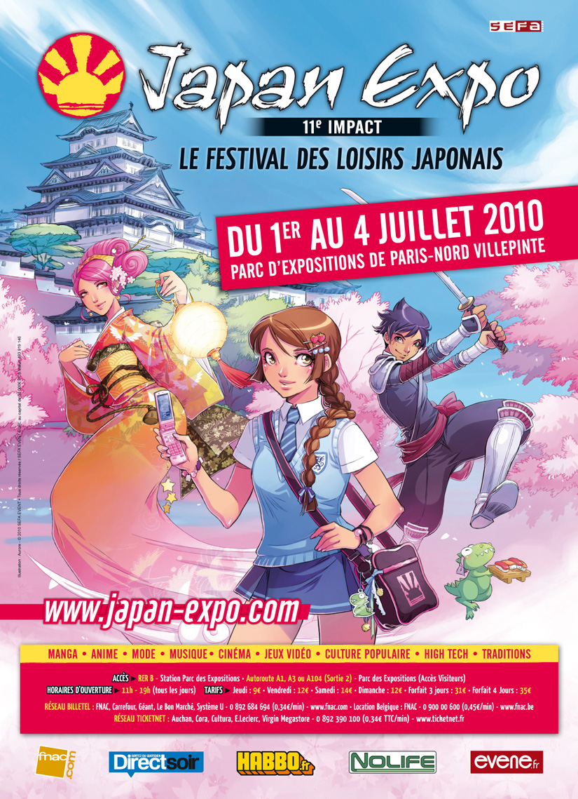 Japan Expo 2010 : nominations + invité dhonneur japan expo 2010 Japan Expo 2010 : nominations + invité dhonneur