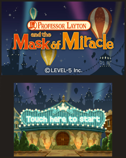 Professeur Layton et le Masque des Miracles : vidéo professeur layton et le masque des miracles 1 Professeur Layton et le Masque des Miracles : vidéo
